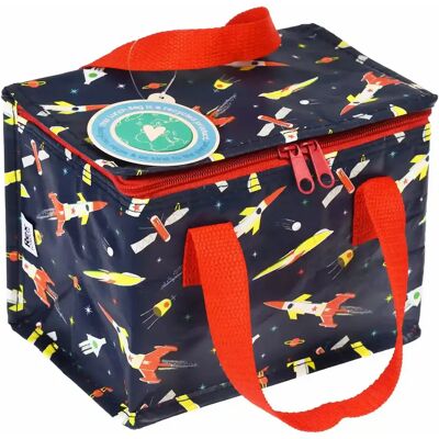 Isothermische lunchtas Rex London Space Age Rocket Blauw 21x12x16 cm Isothermische lunchtas Rex London Space Age Rocket Blauw 21x12x16 cm