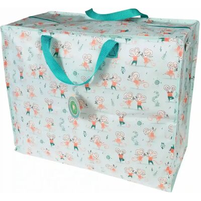 Opbergtas Rex London Jumbo Mimi And Milo Wit 58x28x48 cm Opbergtas Rex London Jumbo Mimi And Milo Wit 58x28x48 cm