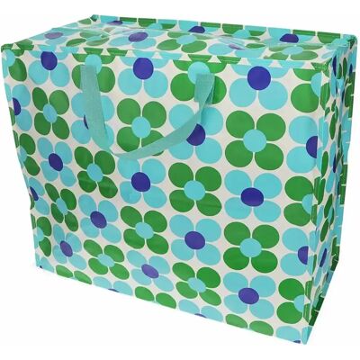 Opbergtas Rex London Jumbo Marguerites Blauw 58x28x48 cm Opbergtas Rex London Jumbo Marguerites Blauw 58x28x48 cm