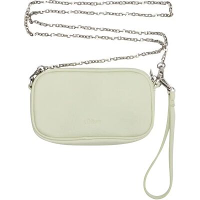 Dames schoudertas met afneembare leerlook s.Oliver Vert TU Dames schoudertas met afneembare leerlook s.Oliver Vert TU