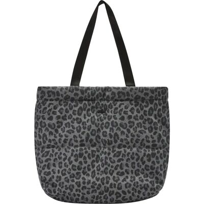 Diermotief schoudertas met magnetische sluiting voor vrouw s.Oliver Gris TU Diermotief schoudertas met magnetische sluiting voor vrouw s.Oliver Gris TU