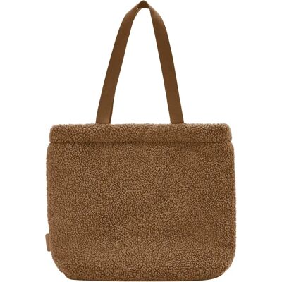 Schoudertas met magnetische sluiting en ritscompartiment dames s.Oliver Marron TU Schoudertas met magnetische sluiting en ritscompartiment dames s.Oliver Marron TU