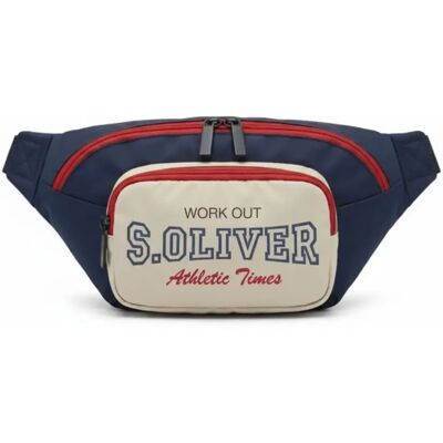 Schoudertas met praktische vakken voor vrouwen s.Oliver Bleu TU Schoudertas met praktische vakken voor vrouwen s.Oliver Bleu TU