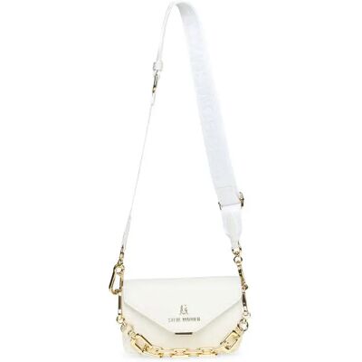 Schoudertas voor vrouwen Steve Madden Bhessa Wit TU Schoudertas voor vrouwen Steve Madden Bhessa Wit TU