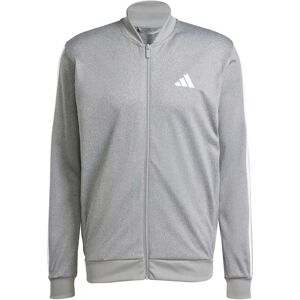 Sweatjack met gemêleerde stof in standaard pasvorm adidas Noir L Sweatjack met gemêleerde stof in standaard pasvorm adidas Noir L