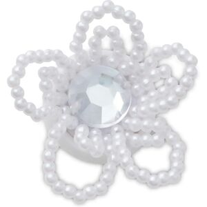 Jibbitz Crocs Beaded Pearl Flower Blanc TU Jibbitz Crocs Beaded Pearl Flower Blanc TU