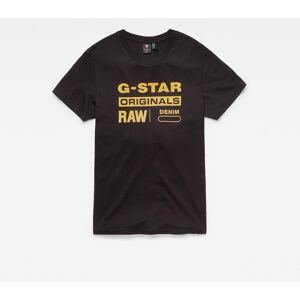 T-shirt G-Star Graphic 8 Noir S T-shirt G-Star Graphic 8 Noir S