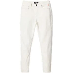 Damesjeans Desigual Basic Core Blanc 44 Damesjeans Desigual Basic Core Blanc 44