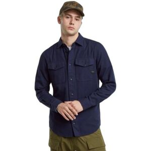 Shirt G-Star Marine Bleu S Shirt G-Star Marine Bleu S