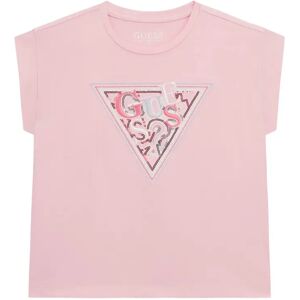 Meisjes T-shirt met pailletten Guess Midi Rose 12 jaar oud Meisjes T-shirt met pailletten Guess Midi Rose 12 jaar oud