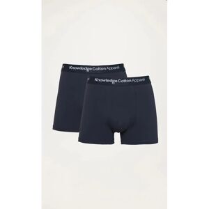 Boxershorts KnowledgeCotton Apparel Anker (x2) Bleu 3XL Boxershorts KnowledgeCotton Apparel Anker (x2) Bleu 3XL