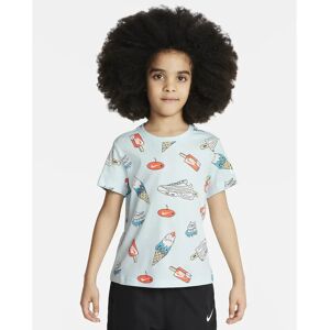 Kinder-T-shirt Nike Sole Food Print Bleu 6/7 jaar oud Kinder-T-shirt Nike Sole Food Print Bleu 6/7 jaar oud