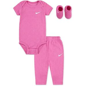 Streepjes panty set voor baby's Nike Violet 6/12 mois Streepjes panty set voor baby's Nike Violet 6/12 mois