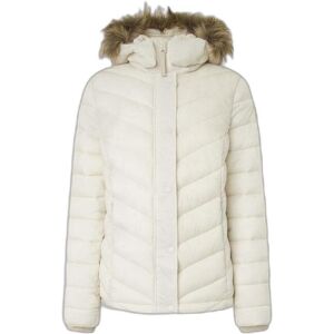 Damesjack met capuchon Pepe Jeans Babs Beige S Damesjack met capuchon Pepe Jeans Babs Beige S