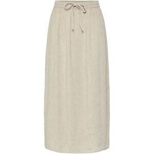 Damesrok halverwege Pieces Pia Blanc 2XL Damesrok halverwege Pieces Pia Blanc 2XL