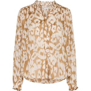 Dameshemd Pulz Jeans Saga Beige 2XL Dameshemd Pulz Jeans Saga Beige 2XL