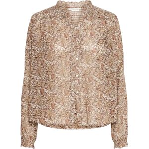 Vrouwenblouse Pulz Jeans Saga Blanc 2XL Vrouwenblouse Pulz Jeans Saga Blanc 2XL