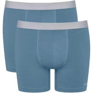 Boxershorts Sloggi Go ABC 2.0 (x2) Bleu XL Boxershorts Sloggi Go ABC 2.0 (x2) Bleu XL