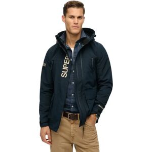 Windjack met capuchon en geborduurd logo Superdry Ultimate Bleu M Windjack met capuchon en geborduurd logo Superdry Ultimate Bleu M