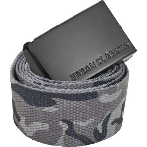 Urban Classics Stedelijke Klassieke lange canvasgordel Noir 140 cm Urban Classics Stedelijke Klassieke lange canvasgordel Noir 140 cm