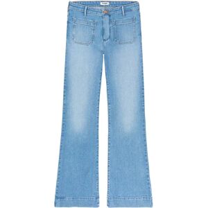 Jeans flare vrouw Wrangler Bleu 29x32 Jeans flare vrouw Wrangler Bleu 29x32