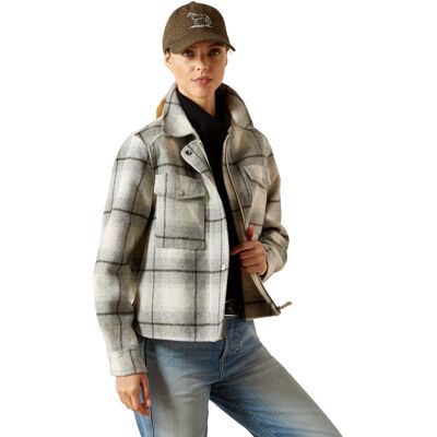 Vrouwenoverhemd Ariat Warrington Gris M Vrouwenoverhemd Ariat Warrington Gris M