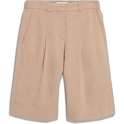 Korte linnen mix voor dames ARMEDANGELS Namaal Lino Beige S Korte linnen mix voor dames ARMEDANGELS Namaal Lino Beige S