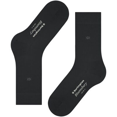 Damessokken Burlington Bloomsbury Zwart 36/41 Damessokken Burlington Bloomsbury Zwart 36/41