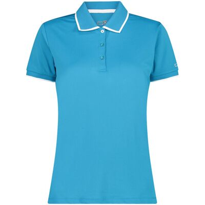 Damespolo CMP Blauw XS Damespolo CMP Blauw XS