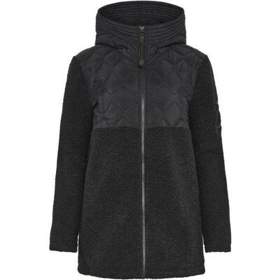 Damesfleece met rits Didriksons Bibi 2 Zwart 36 Damesfleece met rits Didriksons Bibi 2 Zwart 36