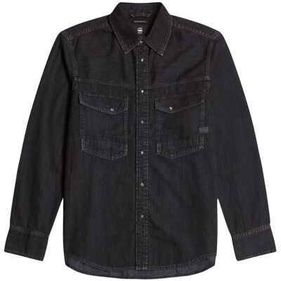 Shirt G-Star Dakota Slim Zwart XS Shirt G-Star Dakota Slim Zwart XS