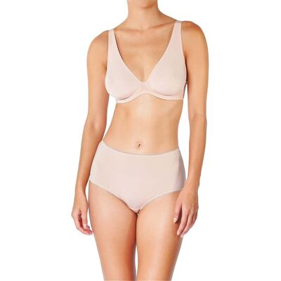 Damesslip met hoge taille Huit Forever Skin Roos L Damesslip met hoge taille Huit Forever Skin Roos L