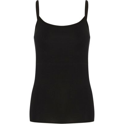 Damestanktop KAFFE black deep Zwart L Damestanktop KAFFE black deep Zwart L