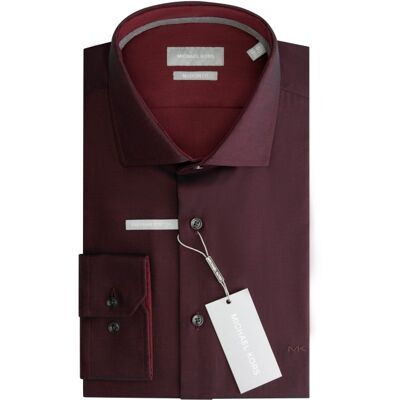 Slim fit reversibele shirt Michael Kors Rood 40 Slim fit reversibele shirt Michael Kors Rood 40