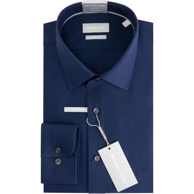 Slim gestructureerde blouse Michael Kors Blauw 40 Slim gestructureerde blouse Michael Kors Blauw 40