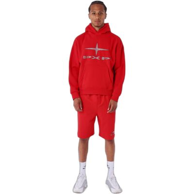 Hoodie Project X Paris Strass Rouge XL Hoodie Project X Paris Strass Rouge XL
