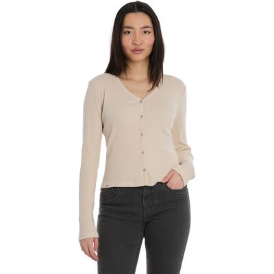 Damesvest Ragwear Nomera Beige S Damesvest Ragwear Nomera Beige S