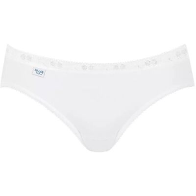 Damesslipjes Sloggi Basic+ (x2) Wit 46 Damesslipjes Sloggi Basic+ (x2) Wit 46
