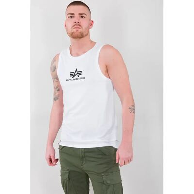 Tanktop Alpha Industries Basic Blanc M Tanktop Alpha Industries Basic Blanc M