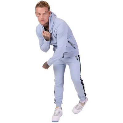 Project X Paris Sky Blue Basic Zip Joggingbroek - Man Project X Paris Sky Blue Basic Zip Joggingbroek - Man