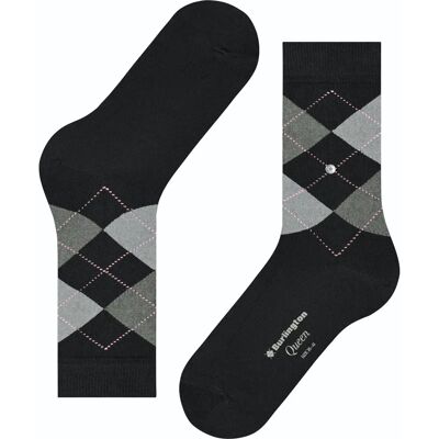 Damessokken Burlington Queen Noir 36/41 Damessokken Burlington Queen Noir 36/41