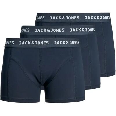Boxershorts Jack & Jones jacanthony (x3) Bleu M Boxershorts Jack & Jones jacanthony (x3) Bleu M