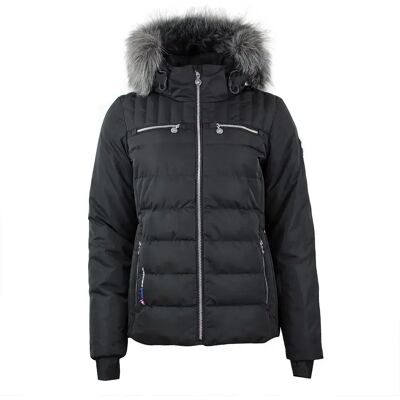 Waterdicht damesjack Peak Mountain Asalpo Noir L Waterdicht damesjack Peak Mountain Asalpo Noir L