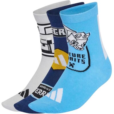 Baby sokken adidas Minecraft Gris 25/27 Baby sokken adidas Minecraft Gris 25/27