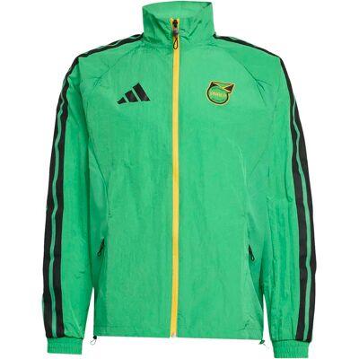 Adidas Jamaica trainingsjack Anthem Coupe du Monde 2026 Vert XS Adidas Jamaica trainingsjack Anthem Coupe du Monde 2026 Vert XS