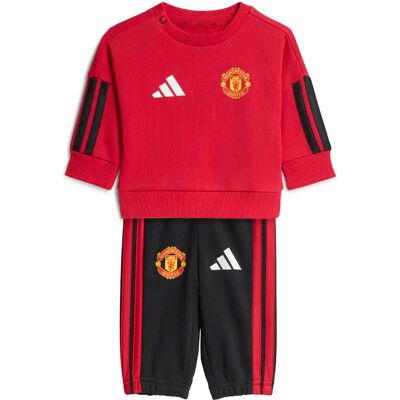 Adidas Manchester United Baby Trainingspak Rouge 2/3 ans Adidas Manchester United Baby Trainingspak Rouge 2/3 ans