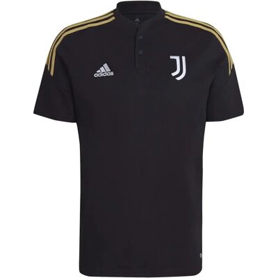 Adidas 2022-2023 Juventus Trainingspolo - Zwart Adidas 2022-2023 Juventus Trainingspolo - Zwart