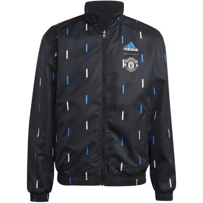 Adidas Trainingsjas Manchester United Anthem 2022/23 Noir XS Adidas Trainingsjas Manchester United Anthem 2022/23 Noir XS