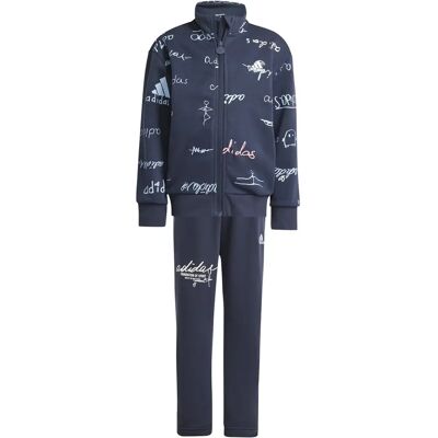 Kinder trainingspak adidas Brand Love Bleu 4/5 ans Kinder trainingspak adidas Brand Love Bleu 4/5 ans