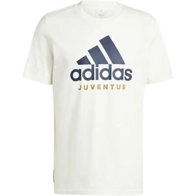 Adidas T-shirt Juventus Turin Graphic 2024/25 Blanc S Adidas T-shirt Juventus Turin Graphic 2024/25 Blanc S